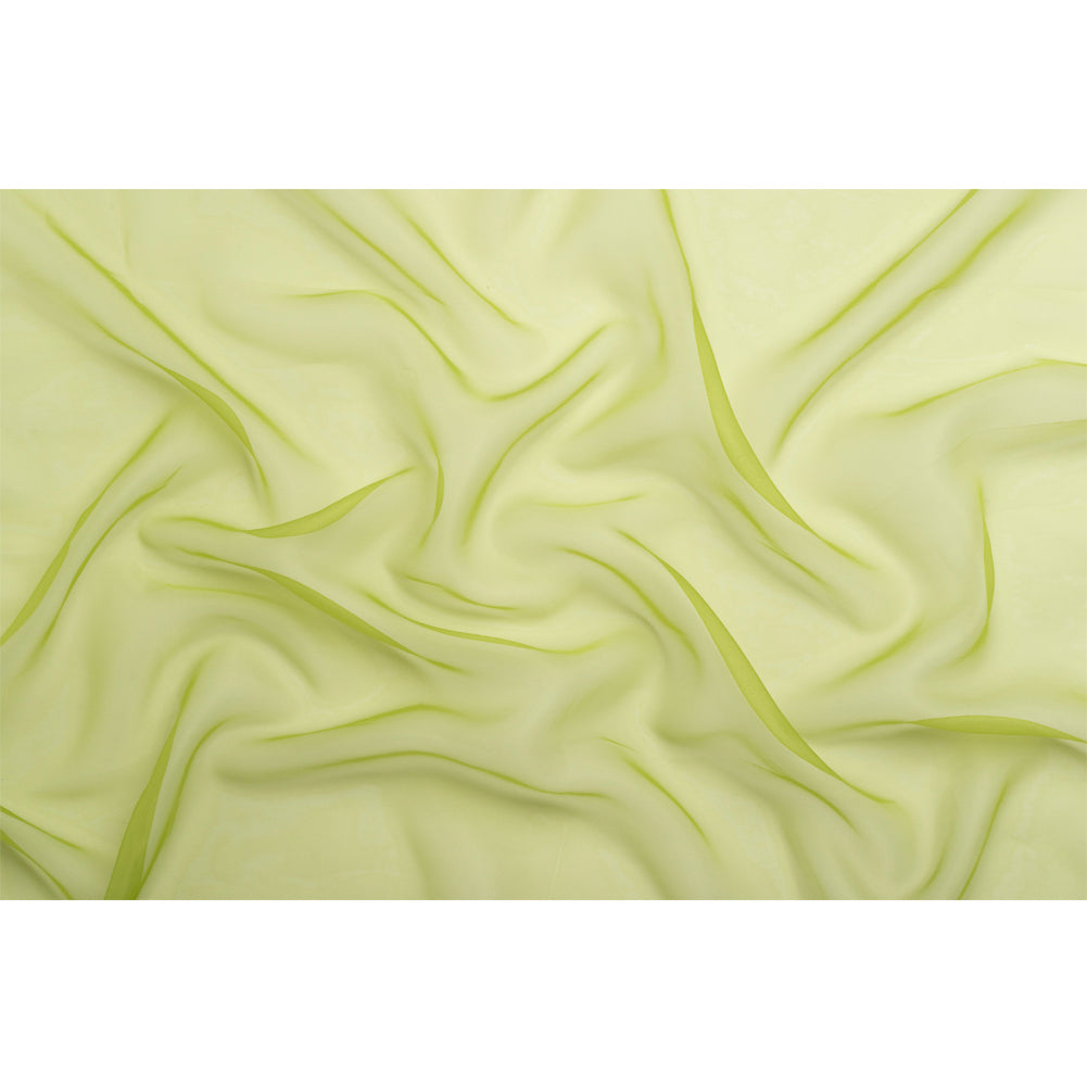 Polyester Organza - Peridot Green - Luscinia Collection by Mood - Full Polyester Organza - Peridot Green - Luscinia Collection by Mood - Full