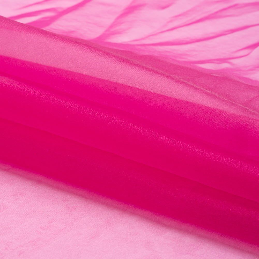 Polyester Organza - Magenta Haze - Luscinia Collection by Mood - Folded Polyester Organza - Magenta Haze - Luscinia Collection by Mood - Folded