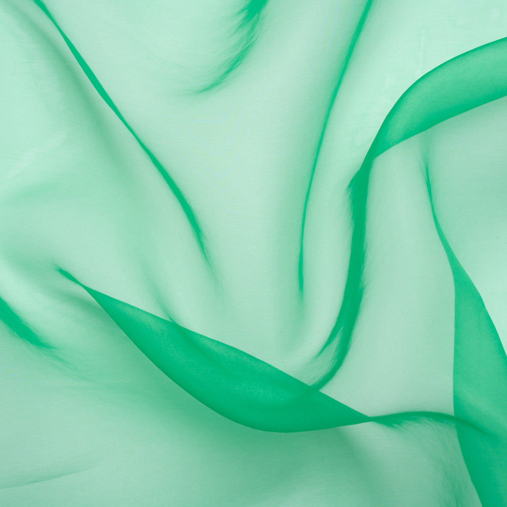 Polyester Organza - Kelly Green - Luscinia Collection by Mood Polyester Organza - Kelly Green - Luscinia Collection by Mood