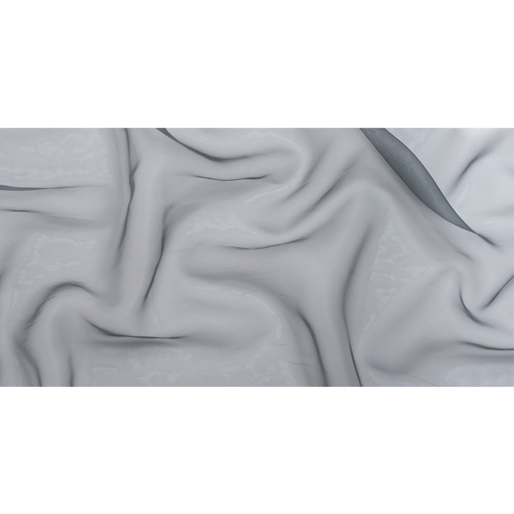 Polyester Organza - Charcoal Gray - Luscinia Collection by Mood - Full Polyester Organza - Charcoal Gray - Luscinia Collection by Mood - Full
