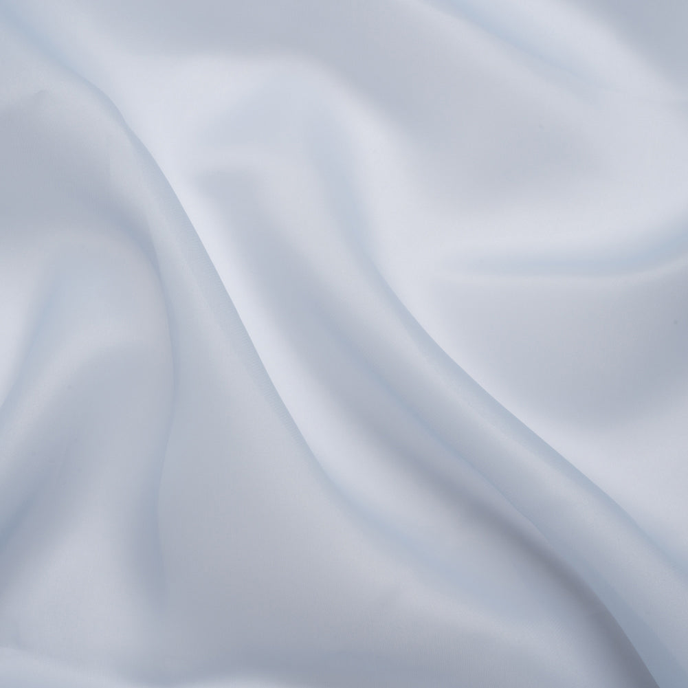 Satin-Faced Polyester Organza - Baby Blue - Ardea Collection by Mood Satin-Faced Polyester Organza - Baby Blue - Ardea Collection by Mood
