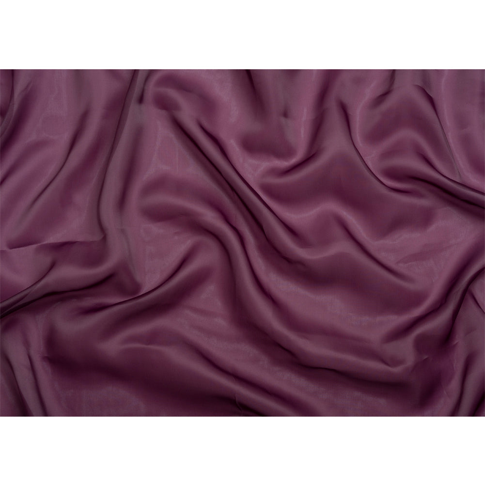 Satin-Faced Polyester Organza - Eggplant - Ardea Collection by Mood - Full Satin-Faced Polyester Organza - Eggplant - Ardea Collection by Mood - Full