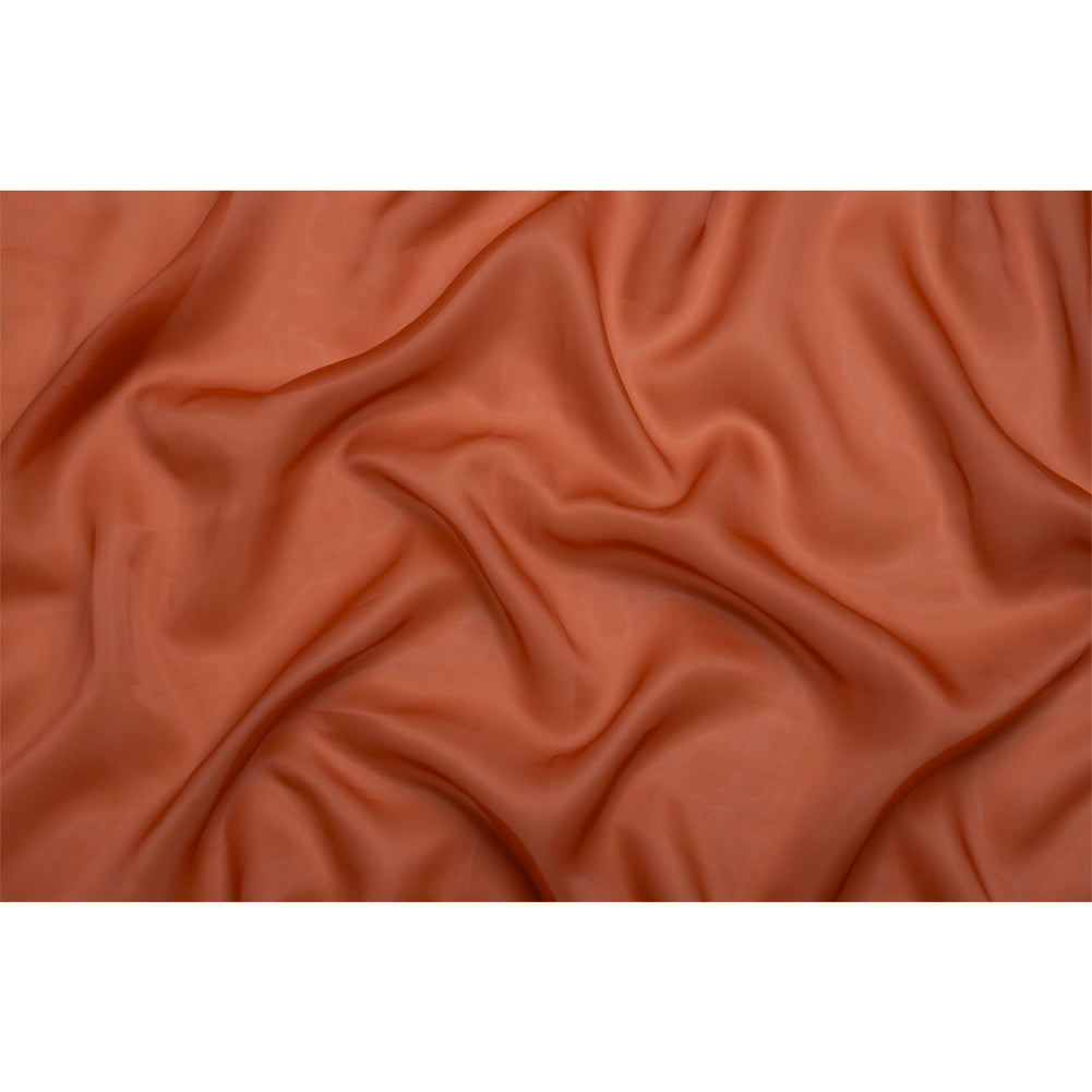 Satin-Faced Polyester Organza - Sienna - Ardea Collection by Mood - Full Satin-Faced Polyester Organza - Sienna - Ardea Collection by Mood - Full