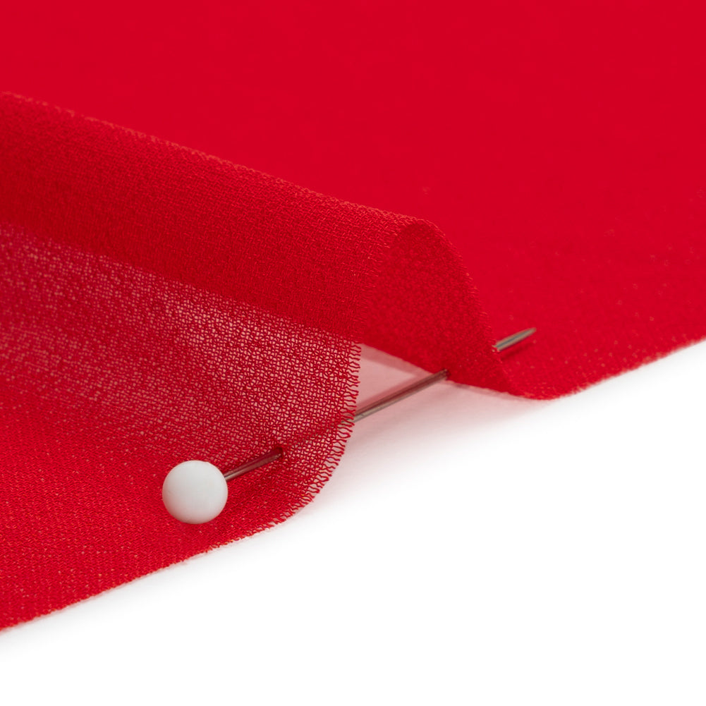 Polyester High-Multi Chiffon - Red - Netta Collection by Mood - Detail Polyester High-Multi Chiffon - Red - Netta Collection by Mood - Detail