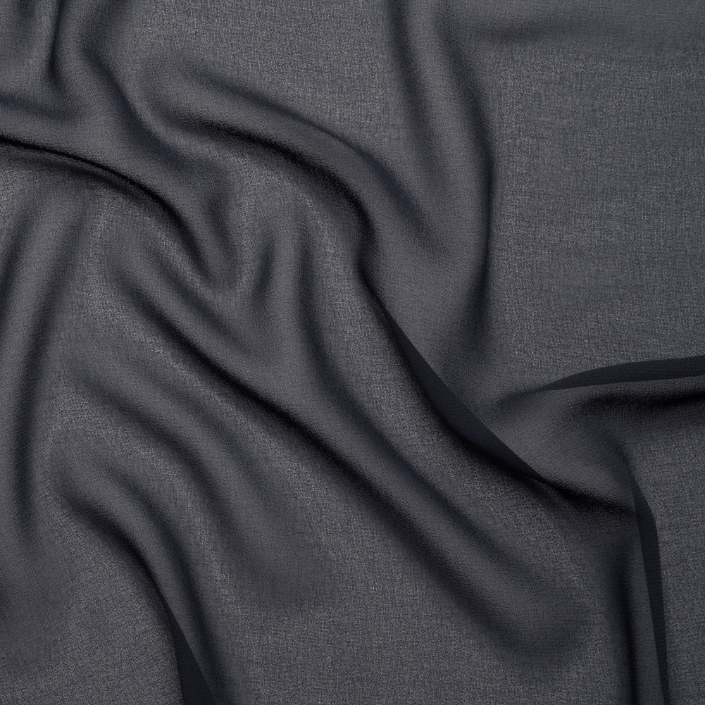 Polyester High-Multi Chiffon - Navy - Netta Collection by Mood Polyester High-Multi Chiffon - Navy - Netta Collection by Mood