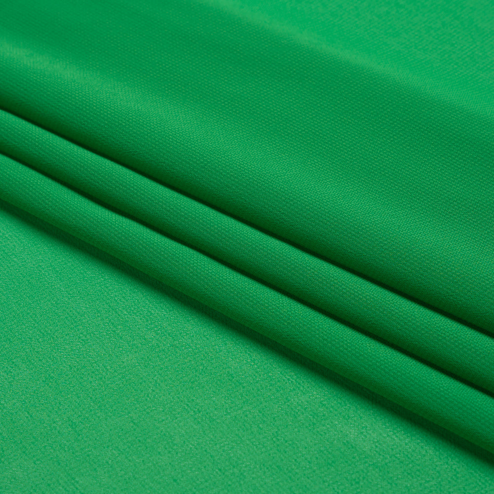 Polyester High-Multi Chiffon - Kelly Green - Netta Collection by Mood - Folded Polyester High-Multi Chiffon - Kelly Green - Netta Collection by Mood - Folded