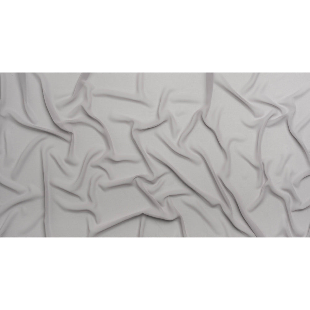 Polyester High-Multi Chiffon - Silver - Netta Collection by Mood - Full Polyester High-Multi Chiffon - Silver - Netta Collection by Mood - Full