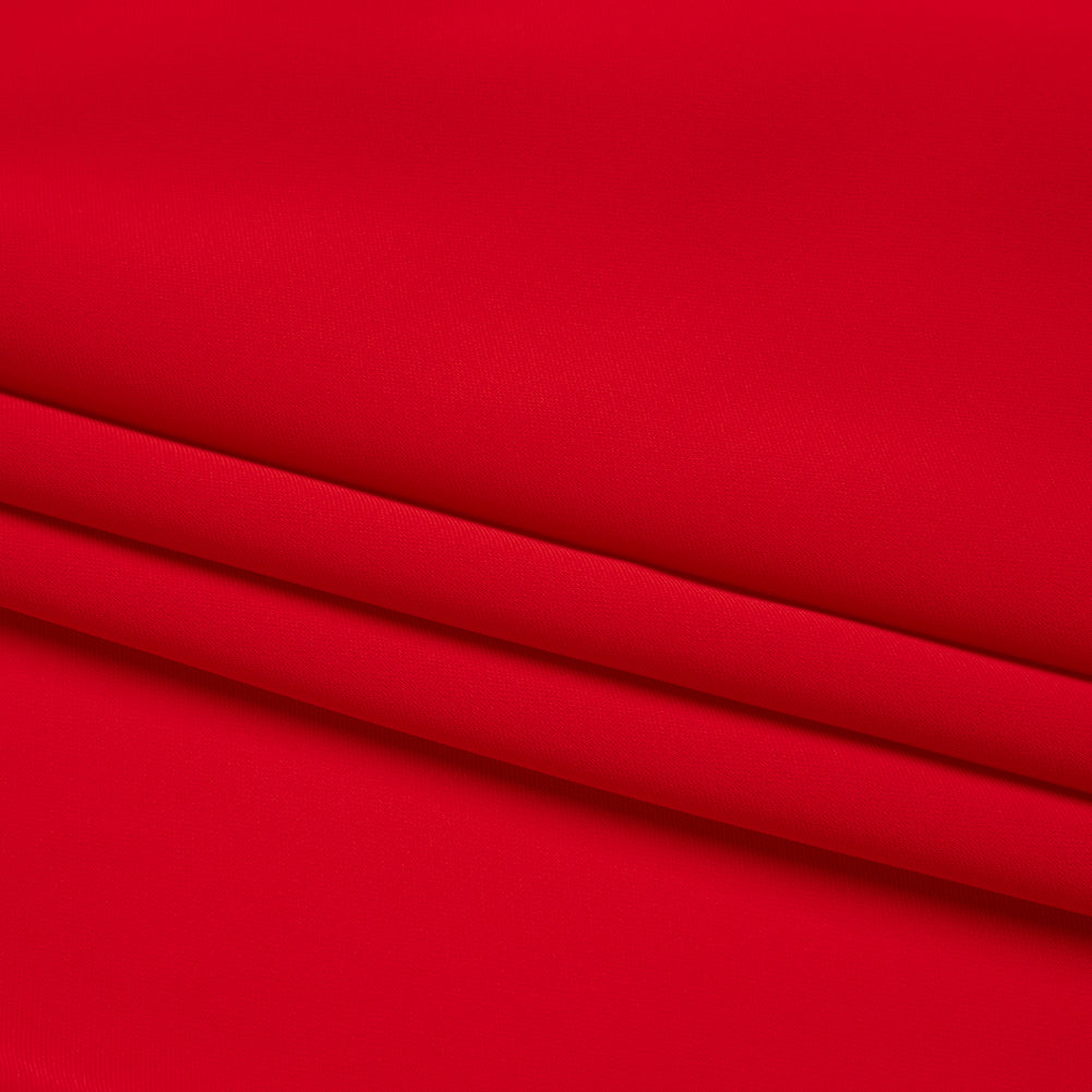 Polyester Double Georgette - Red - Mimosa Collection by Mood Folded Polyester Double Georgette - Red - Mimosa Collection by Mood Folded
