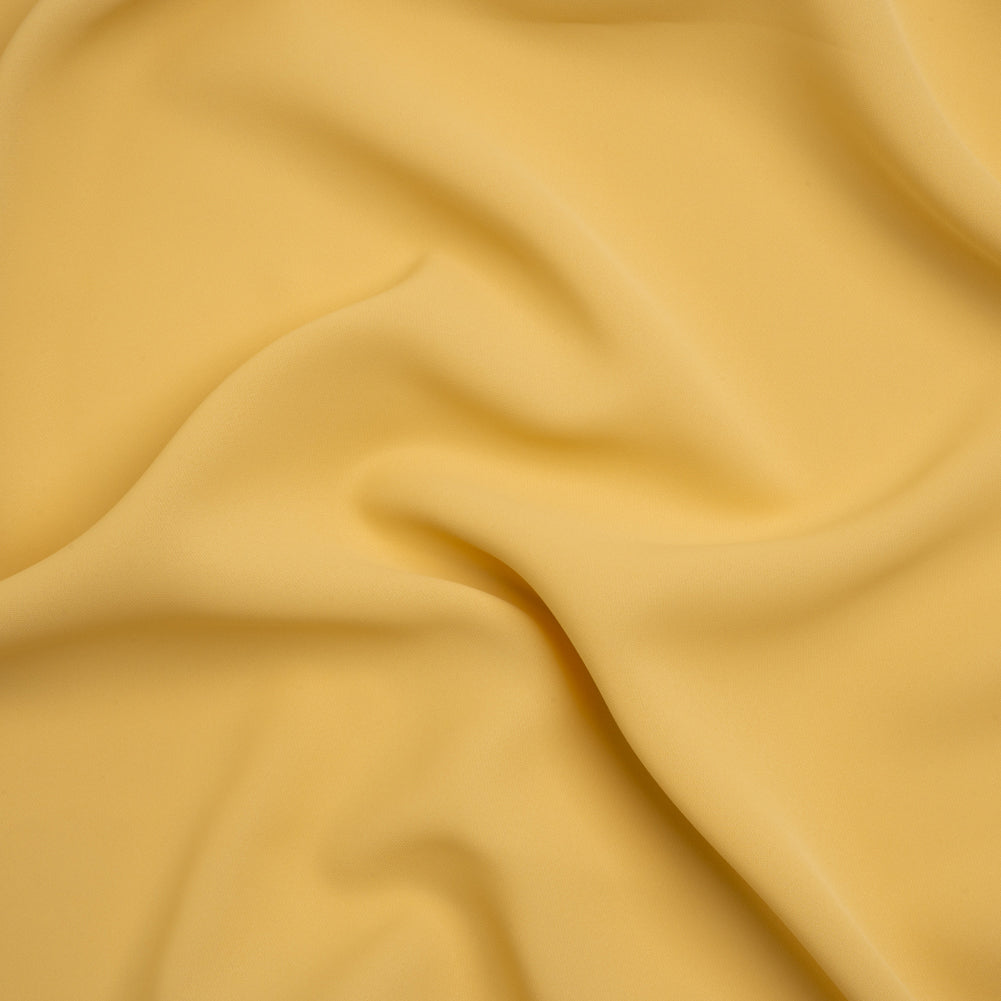 Polyester Double Georgette - Gold - Mimosa Collection by Mood Polyester Double Georgette - Gold - Mimosa Collection by Mood