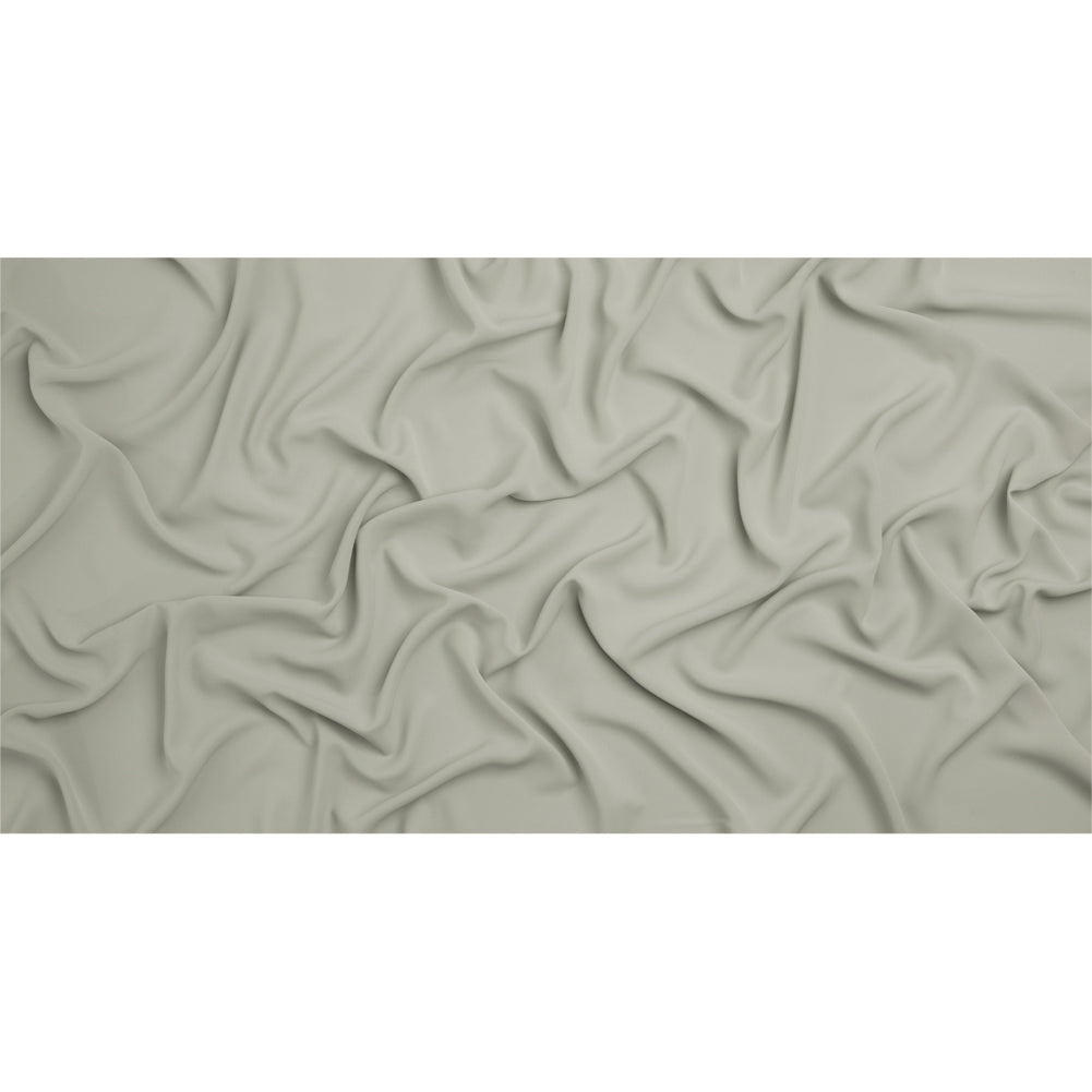 Polyester Double Georgette - Silver - Mimosa Collection by Mood - Full Polyester Double Georgette - Silver - Mimosa Collection by Mood - Full