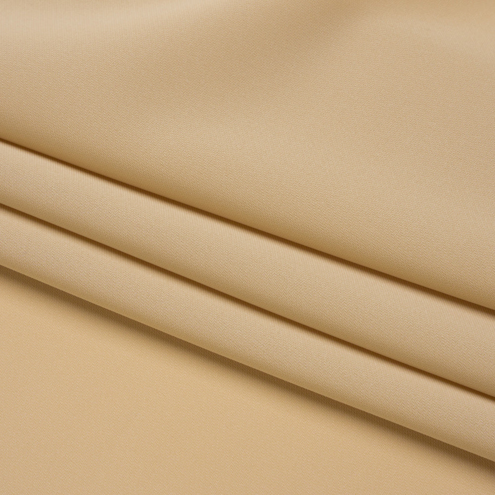 Polyester Double Georgette - Cashmere - Mimosa Collection by Mood - Folded Polyester Double Georgette - Cashmere - Mimosa Collection by Mood - Folded
