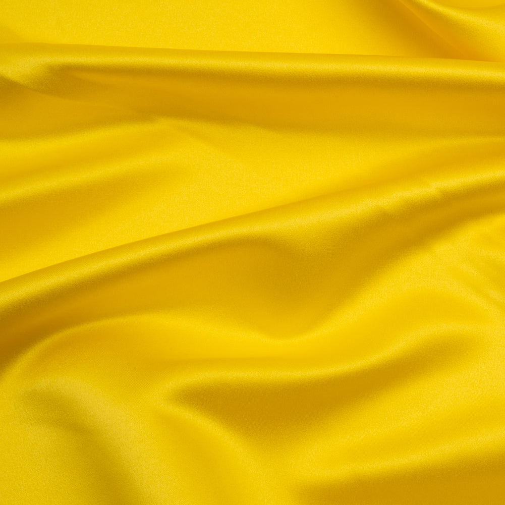 Premium Polyester Satin - Buttercup Yellow - Gavia Collection by Mood Premium Polyester Satin - Buttercup Yellow - Gavia Collection by Mood