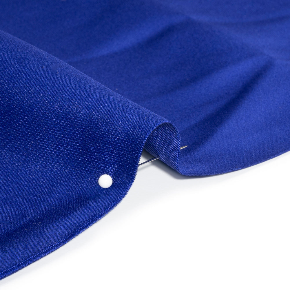 Premium Polyester Satin - Mazarine Blue - Gavia Collection by Mood - Detail Premium Polyester Satin - Mazarine Blue - Gavia Collection by Mood - Detail