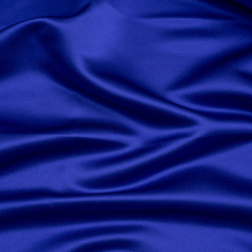 Premium Polyester Satin - Mazarine Blue - Gavia Collection by Mood Premium Polyester Satin - Mazarine Blue - Gavia Collection by Mood