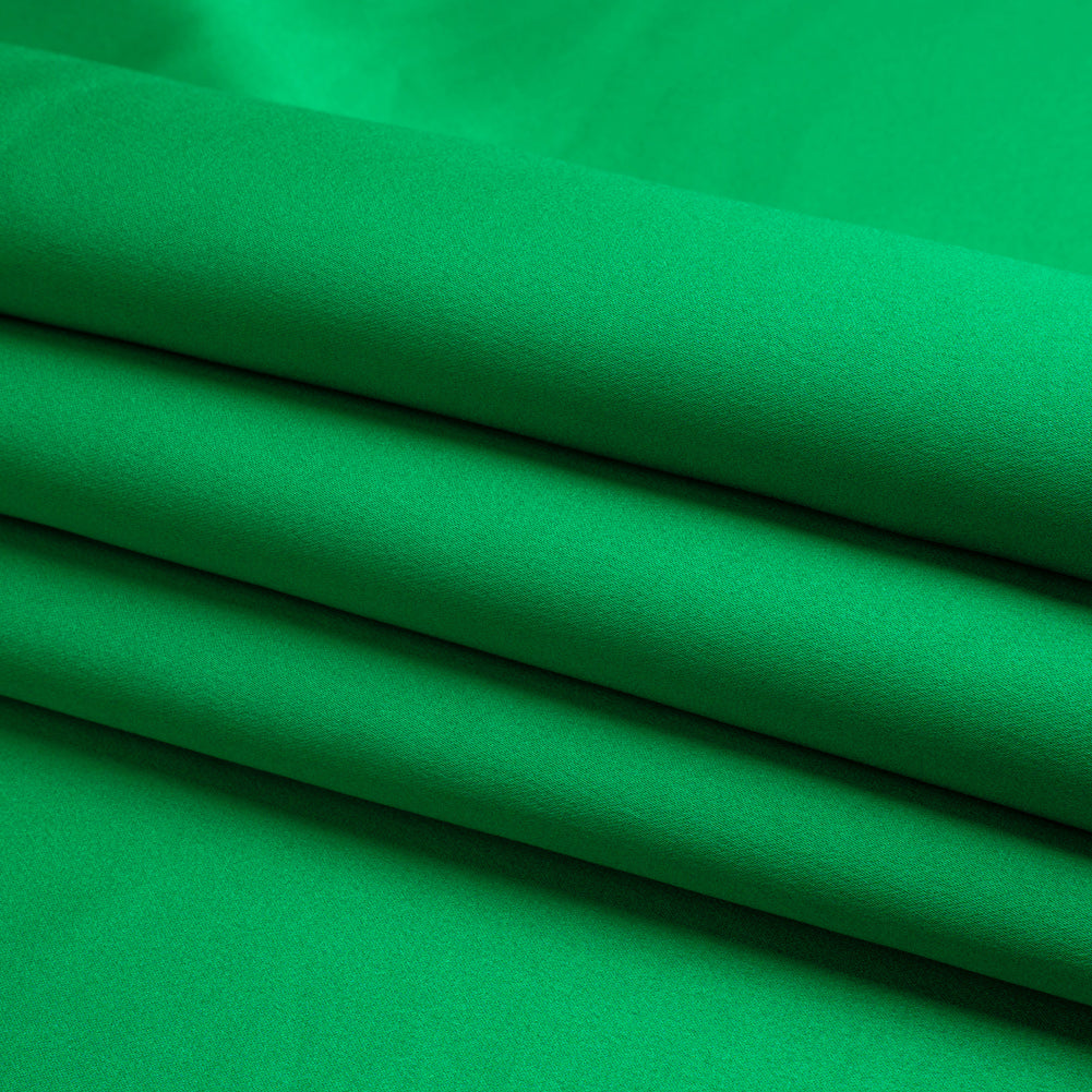Premium Polyester Satin - Kelly Green - Gavia Collection by Mood - Folded Premium Polyester Satin - Kelly Green - Gavia Collection by Mood - Folded