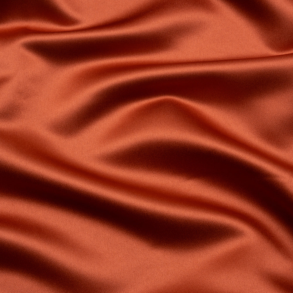 Premium Polyester Satin - Sienna - Gavia Collection by Mood Premium Polyester Satin - Sienna - Gavia Collection by Mood