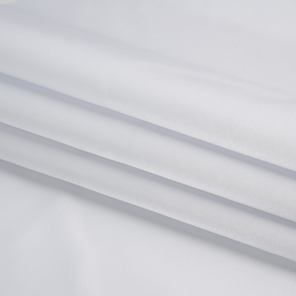 Polyester Satin - White - Anas Collection by Mood - Folded Polyester Satin - White - Anas Collection by Mood - Folded