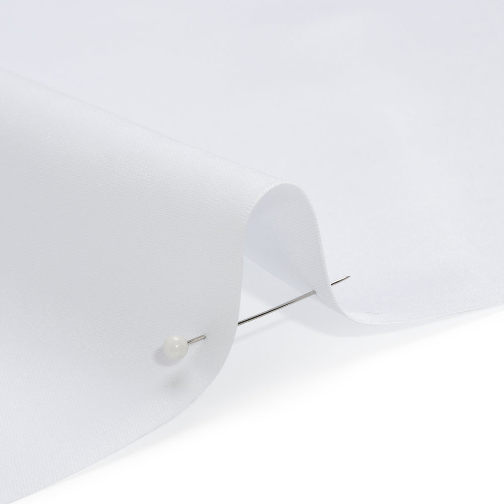 Polyester Satin - White - Anas Collection by Mood - Detail Polyester Satin - White - Anas Collection by Mood - Detail