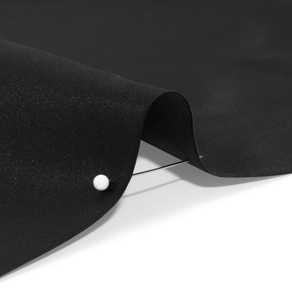 Polyester Satin - Black - Anas Collection by Mood - Detail Polyester Satin - Black - Anas Collection by Mood - Detail
