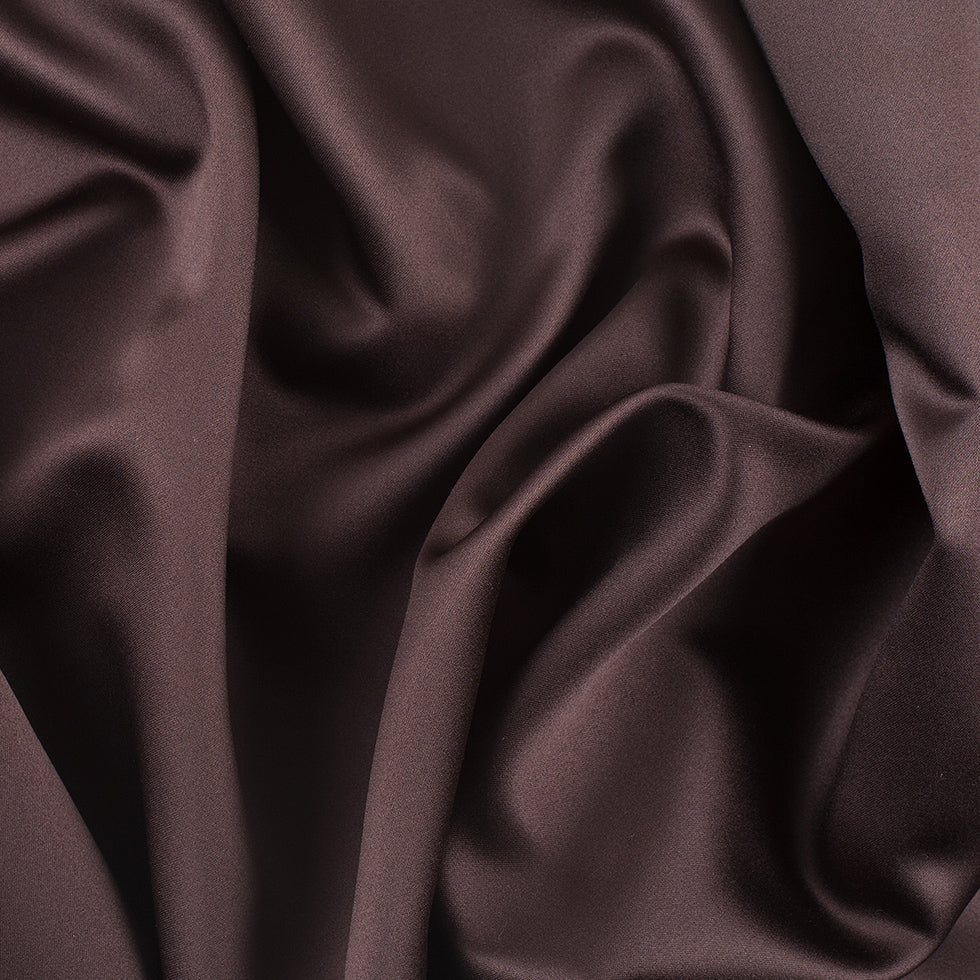 Polyester Satin - Ultra Brown - Reverie Collection Polyester Satin - Ultra Brown - Reverie Collection
