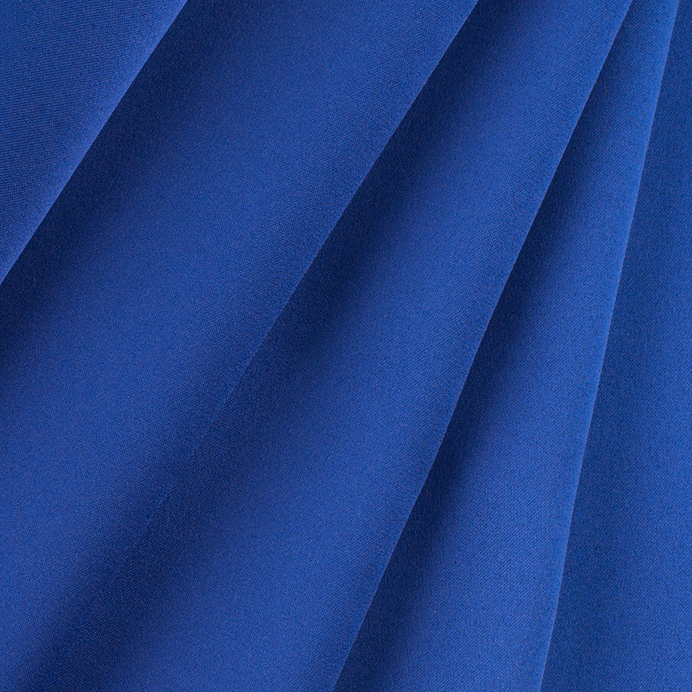 Polyester Satin - Deep Royal Blue - Reverie Collection Folded Polyester Satin - Deep Royal Blue - Reverie Collection Folded