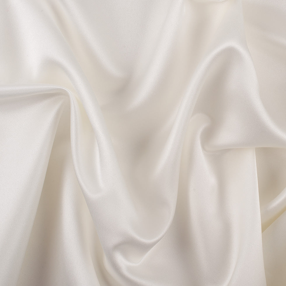 Polyester Satin - Ivory - Reverie Collection Polyester Satin - Ivory - Reverie Collection