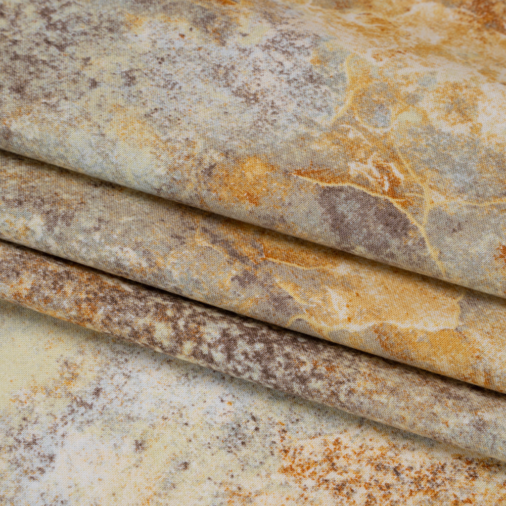 Stonehenge Quilting Cotton by Northcott - Iron Ore Light Quartz Abstract - Gradations II Collection - Folded Stonehenge Quilting Cotton by Northcott - Iron Ore Light Quartz Abstract - Gradations II Collection - Folded