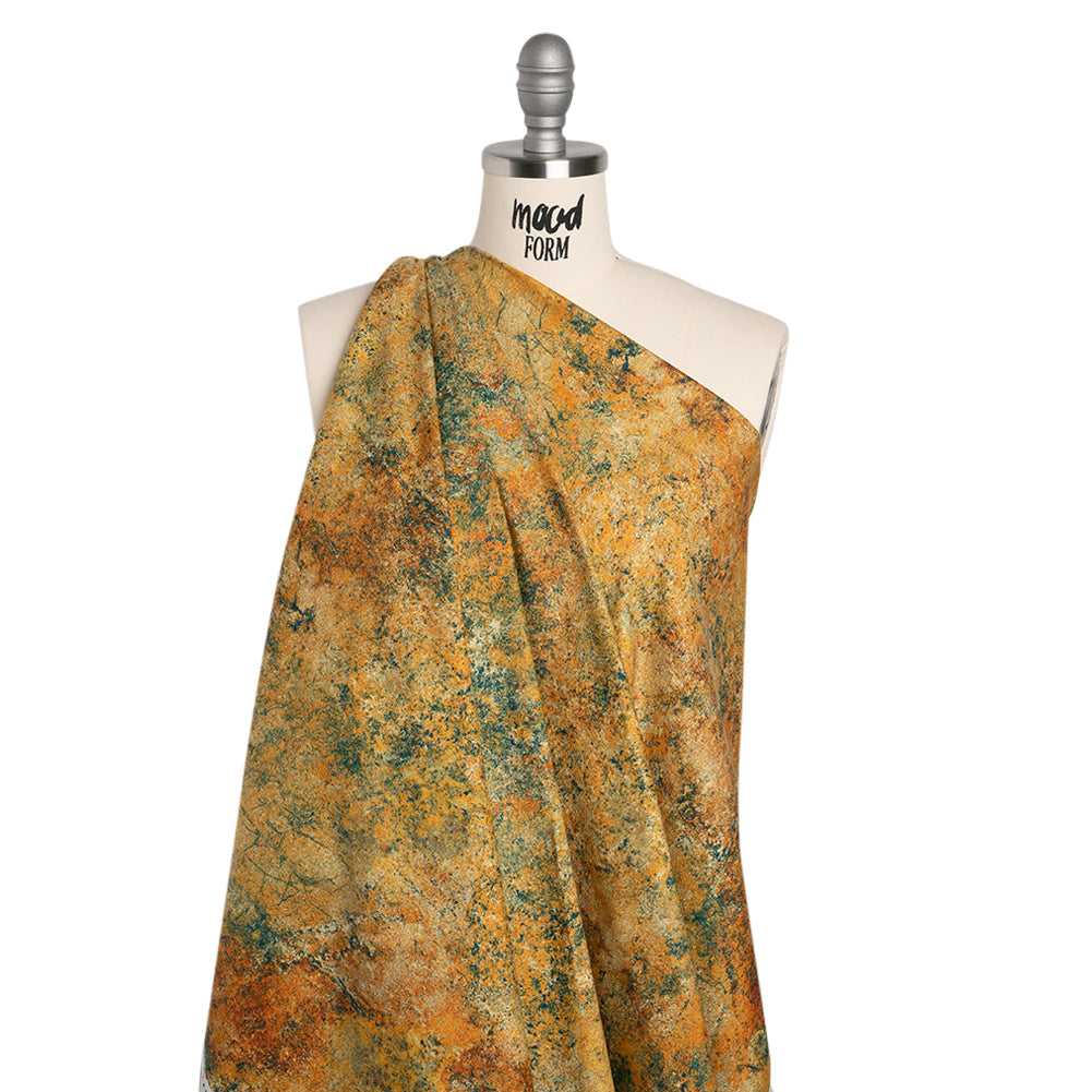 Stonehenge Quilting Cotton by Northcott - Oxidized Copper Slate Abstract - Gradations II Collection - Drape Stonehenge Quilting Cotton by Northcott - Oxidized Copper Slate Abstract - Gradations II Collection - Drape