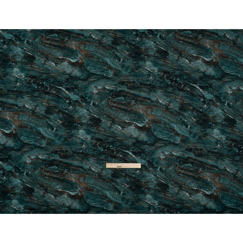 Stonehenge Quilting Cotton by Northcott - Prussian Marble 5 Stone Swirl - Surfaces Collection - Full Stonehenge Quilting Cotton by Northcott - Prussian Marble 5 Stone Swirl - Surfaces Collection - Full