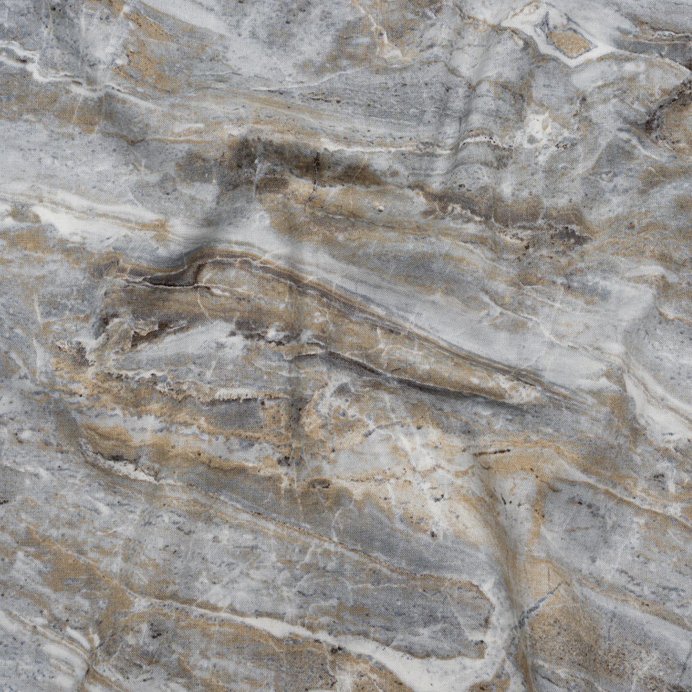 Stonehenge Quilting Cotton by Northcott - Warm Gray Marble 5 Stone Swirl - Surfaces Collection Stonehenge Quilting Cotton by Northcott - Warm Gray Marble 5 Stone Swirl - Surfaces Collection