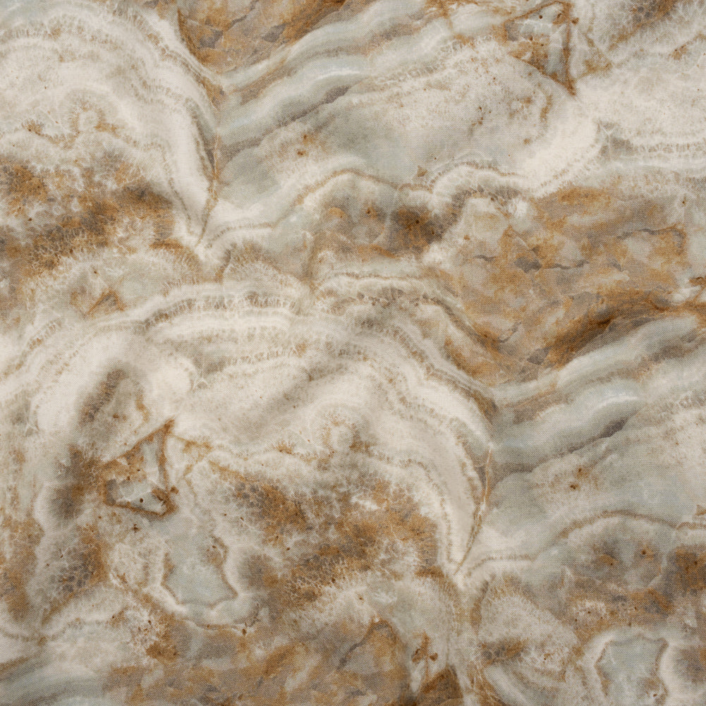 Stonehenge Quilting Cotton by Northcott - Cream Marble 8 Swirling Stone - Surfaces Collection Stonehenge Quilting Cotton by Northcott - Cream Marble 8 Swirling Stone - Surfaces Collection