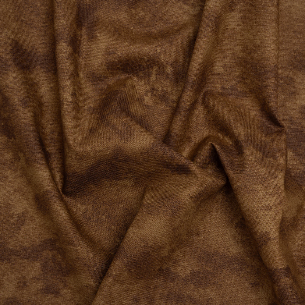 Printed Quilting Cotton by Deborah Edwards Northcott Studio - Chocolate Fresco Texture - Toscana Collection Drape Printed Quilting Cotton by Deborah Edwards Northcott Studio - Chocolate Fresco Texture - Toscana Collection Drape