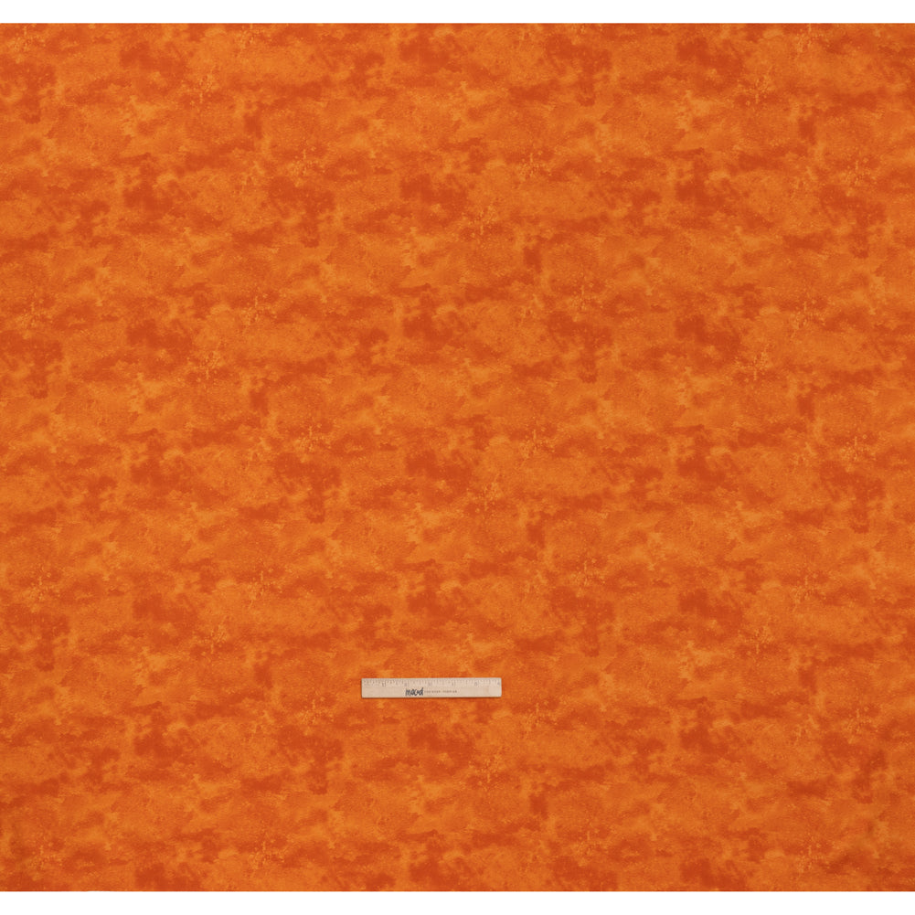 Printed Quilting Cotton by Deborah Edwards Northcott Studio - Tangerine Tango Fresco Texture - Toscana Collection - Full - Image 6 of 7 Printed Quilting Cotton by Deborah Edwards Northcott Studio - Tangerine Tango Fresco Texture - Toscana Collection - Full - Image 6 of 7