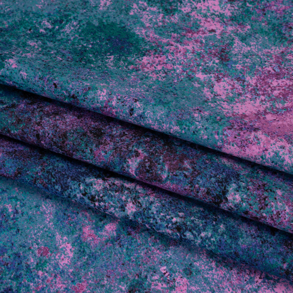 Stonehenge Quilting Cotton by Northcott - Night Shade Textural Abstract - Multi Mixers Collection - Folded Stonehenge Quilting Cotton by Northcott - Night Shade Textural Abstract - Multi Mixers Collection - Folded