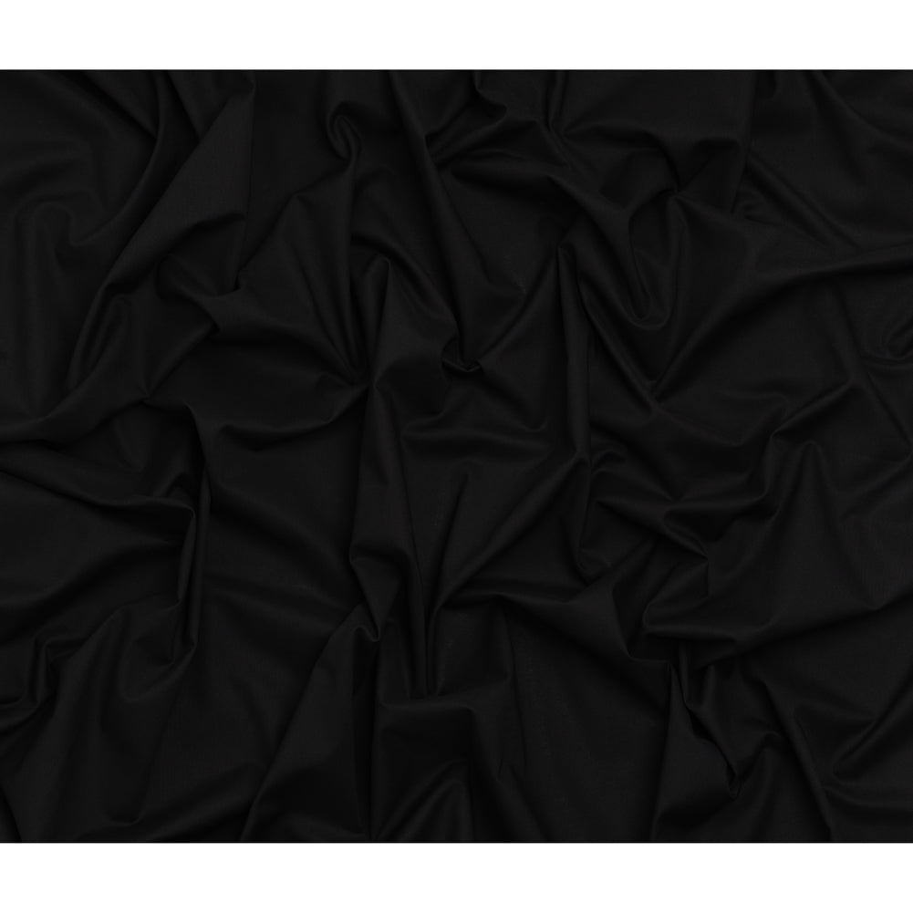 Premium Solid Quilting Cotton by Northcott - Black - Colorworks Collection - Full Premium Solid Quilting Cotton by Northcott - Black - Colorworks Collection - Full