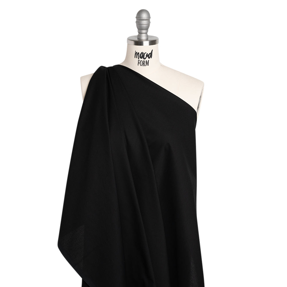 Premium Solid Quilting Cotton by Northcott - Black - Colorworks Collection - Drape Premium Solid Quilting Cotton by Northcott - Black - Colorworks Collection - Drape