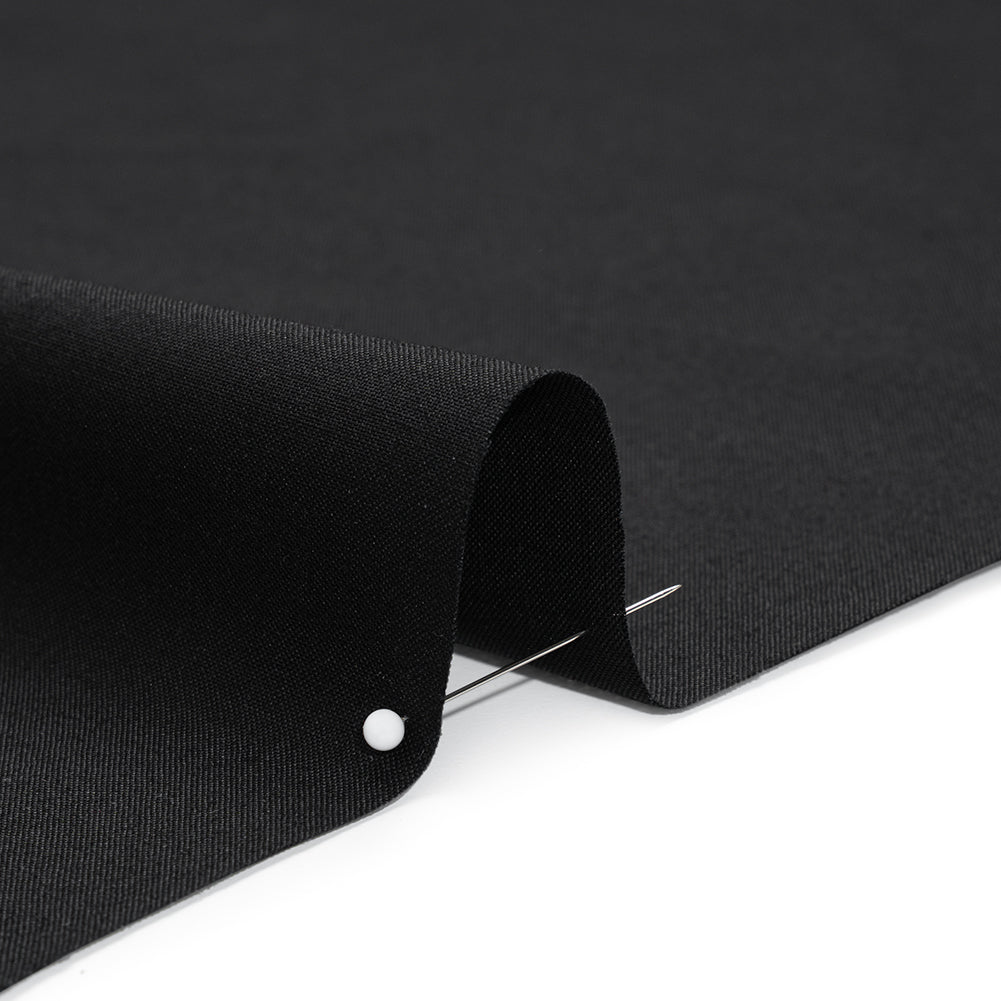 Premium Solid Quilting Cotton by Northcott - Ultra Black - Colorworks Collection - Detail Premium Solid Quilting Cotton by Northcott - Ultra Black - Colorworks Collection - Detail