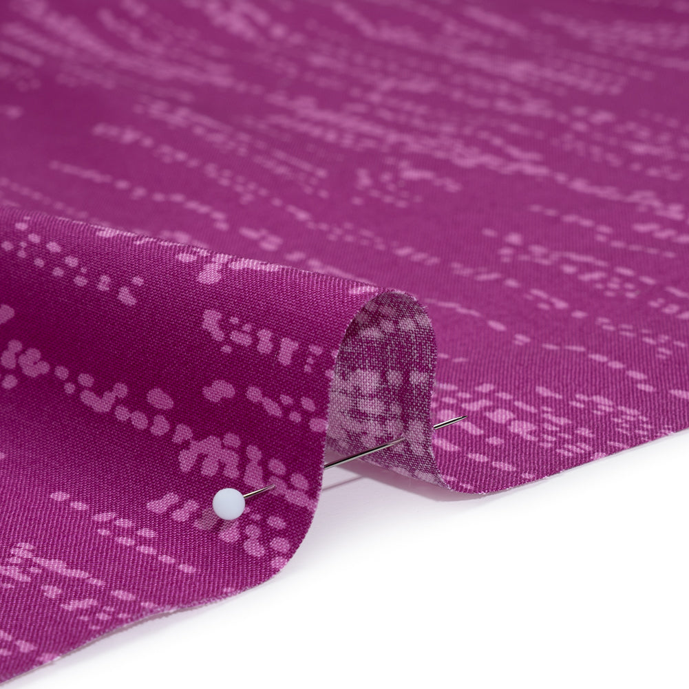 Printed Quilting Cotton by Ghazal Razavi for FIGO Studio - Fuchsia Grass Patch - Seasons Basics Collection Full Printed Quilting Cotton by Ghazal Razavi for FIGO Studio - Fuchsia Grass Patch - Seasons Basics Collection Full