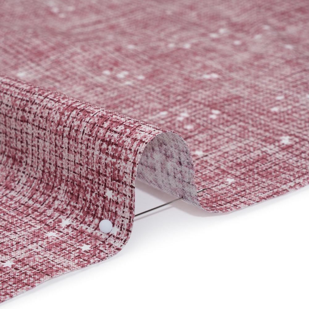 Printed Quilting Cotton by Ghazal Razavi for FIGO Studio - Rose Checks and Stars - Stash Collection Full Printed Quilting Cotton by Ghazal Razavi for FIGO Studio - Rose Checks and Stars - Stash Collection Full