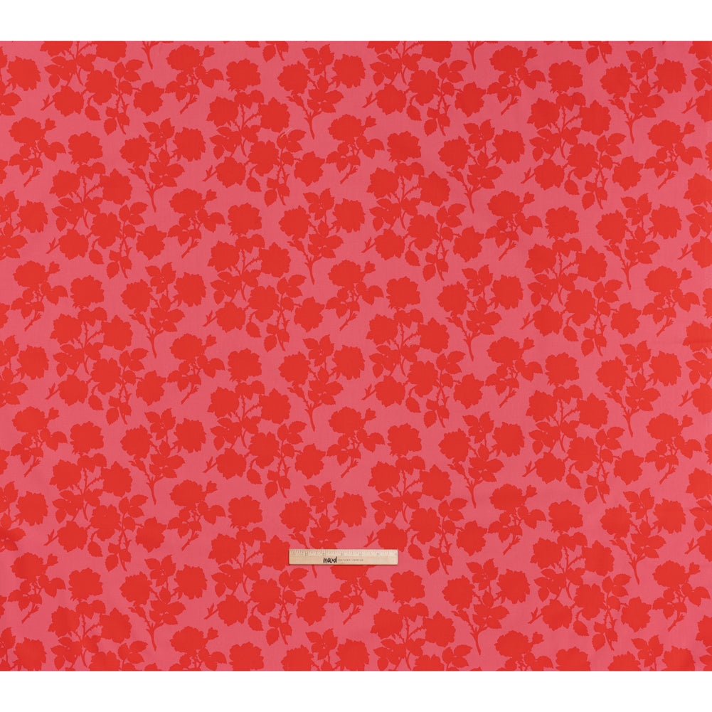 Printed Quilting Cotton by Heather Bailey for FIGO Studio - Strawberry Bramble Floral Silhouettes - Pop Sugar Collection - Full - Image 5 of 6 Printed Quilting Cotton by Heather Bailey for FIGO Studio - Strawberry Bramble Floral Silhouettes - Pop Sugar Collection - Full - Image 5 of 6
