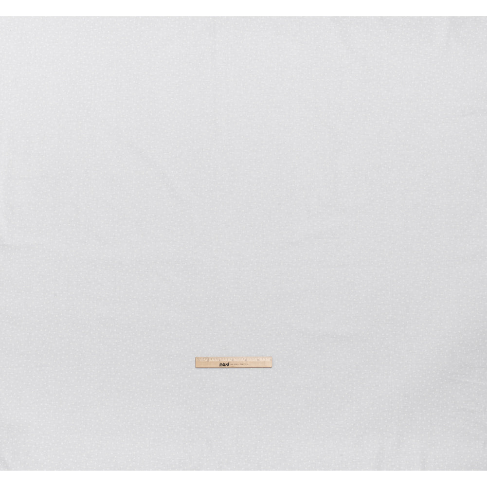 Printed Quilting Cotton by Ghazal Razavi for FIGO Studio - White on White Magnets - Dovetail Collection Full Printed Quilting Cotton by Ghazal Razavi for FIGO Studio - White on White Magnets - Dovetail Collection Full