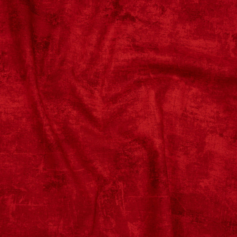 Printed Quilting Cotton by Northcott - Cardinal Painterly Texture - Canvas Collection Printed Quilting Cotton by Northcott - Cardinal Painterly Texture - Canvas Collection