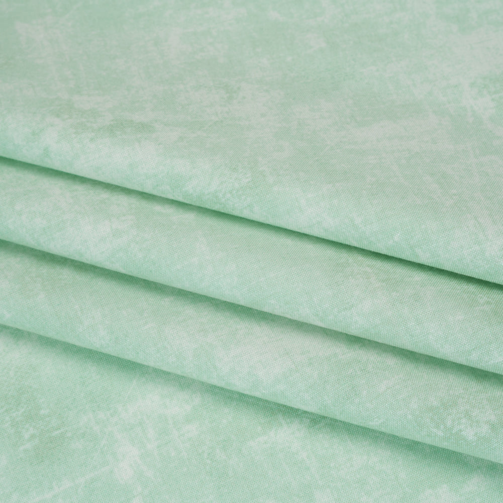 Printed Quilting Cotton by Northcott - Minty Painterly Texture - Canvas Collection Detail Printed Quilting Cotton by Northcott - Minty Painterly Texture - Canvas Collection Detail