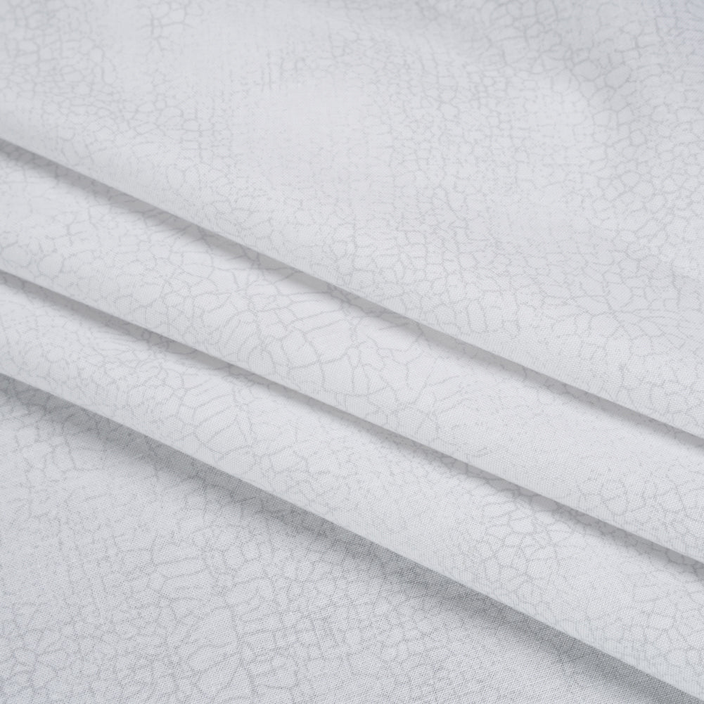 Quilting Cotton by Northcott - Snow Textural Abstract - Crackle Collection Detail Quilting Cotton by Northcott - Snow Textural Abstract - Crackle Collection Detail