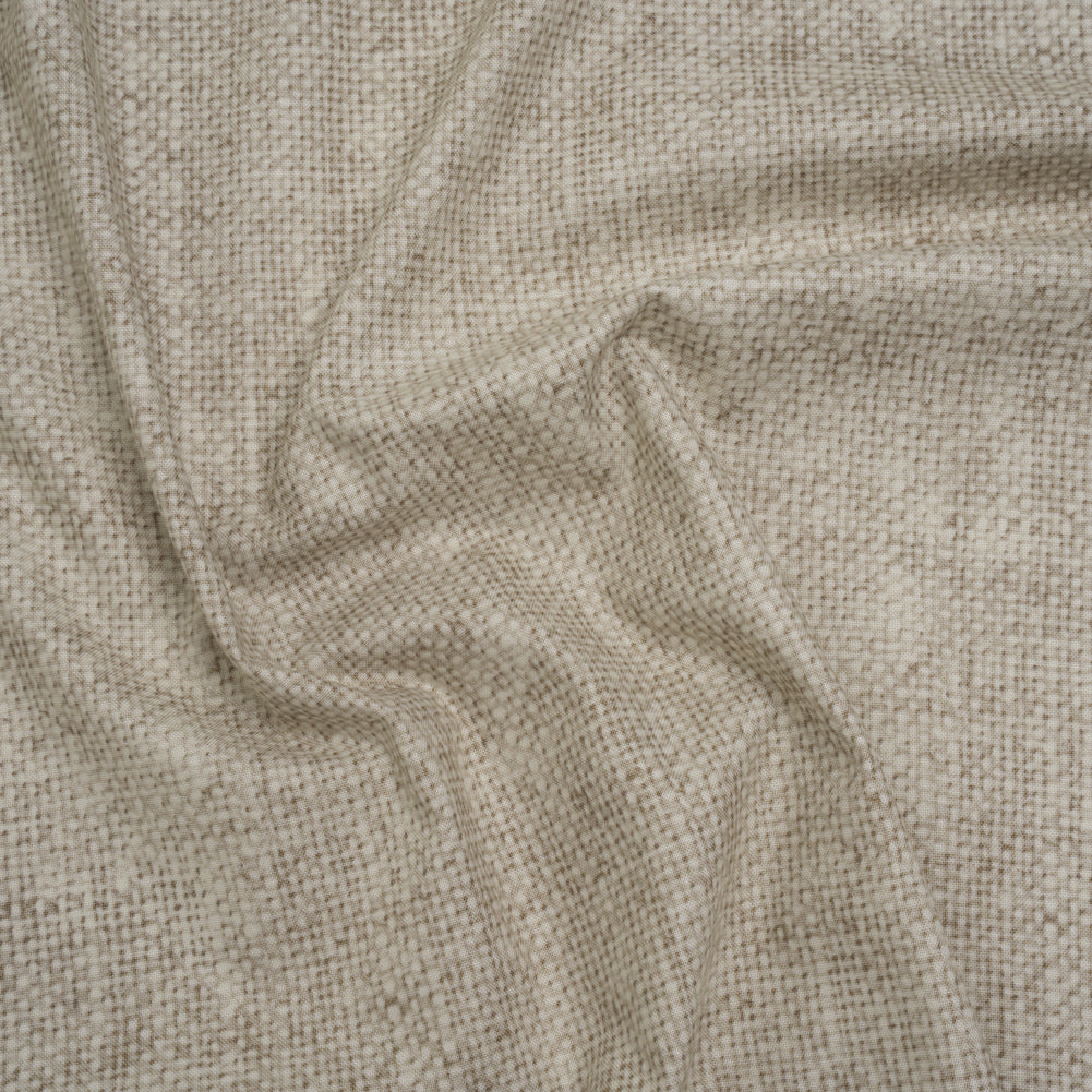 Printed Quilting Cotton by Northcott Studio - Beige Canvas Textured - Linen Basics Collection Printed Quilting Cotton by Northcott Studio - Beige Canvas Textured - Linen Basics Collection