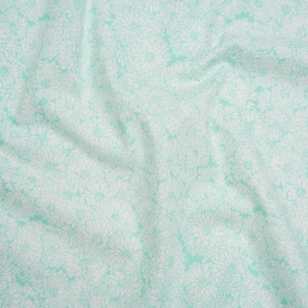 Printed Quilting Cotton by Anna Maria Textiles for Northcott - Swim Mums Floral - Indelible Soft Collection Printed Quilting Cotton by Anna Maria Textiles for Northcott - Swim Mums Floral - Indelible Soft Collection