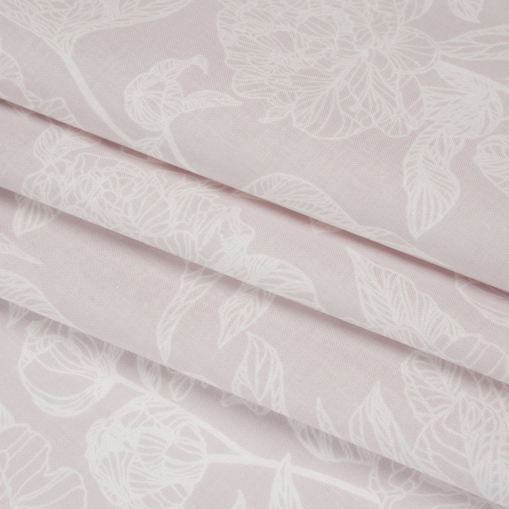 Printed Quilting Cotton by Anna Maria Textiles for Northcott - Doe Peony Floral - Indelible Soft Collection - Folded Printed Quilting Cotton by Anna Maria Textiles for Northcott - Doe Peony Floral - Indelible Soft Collection - Folded