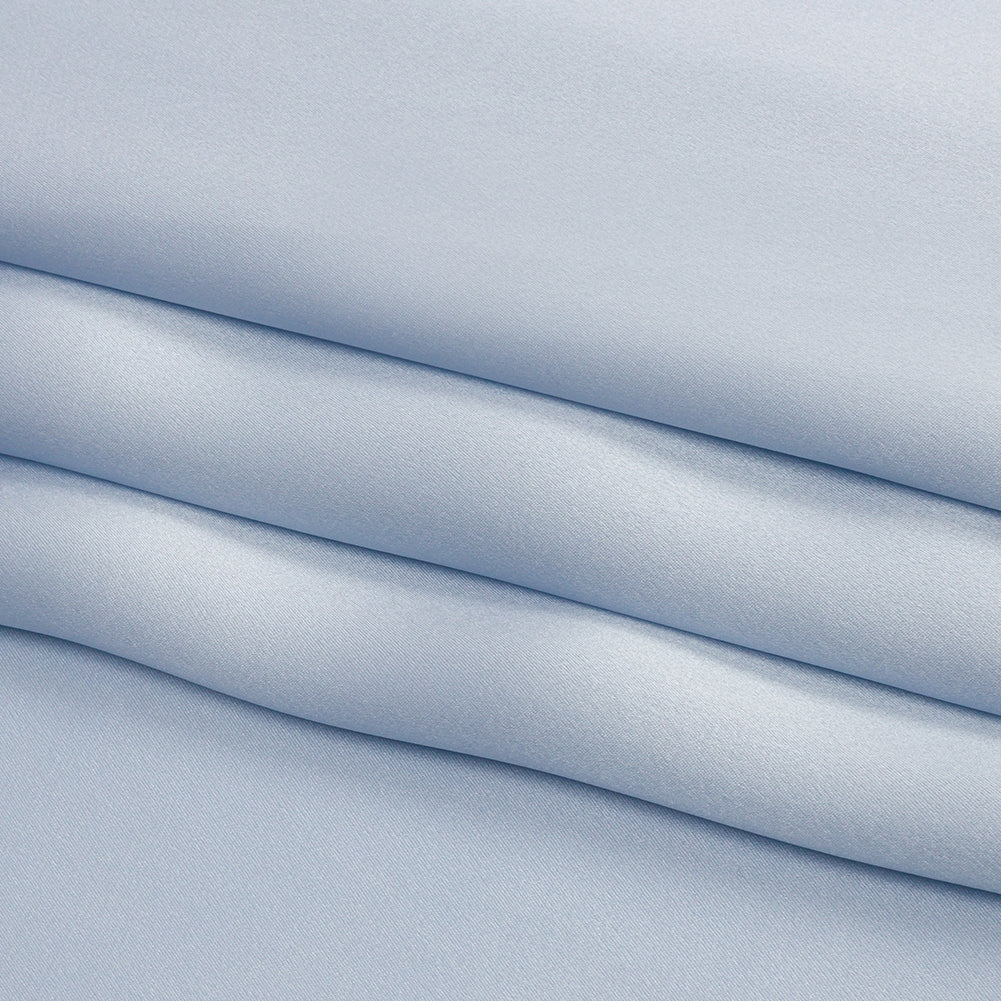 Silk Charmeuse 44" - Baby Blue - Premium Collection - Folded Silk Charmeuse 44" - Baby Blue - Premium Collection - Folded