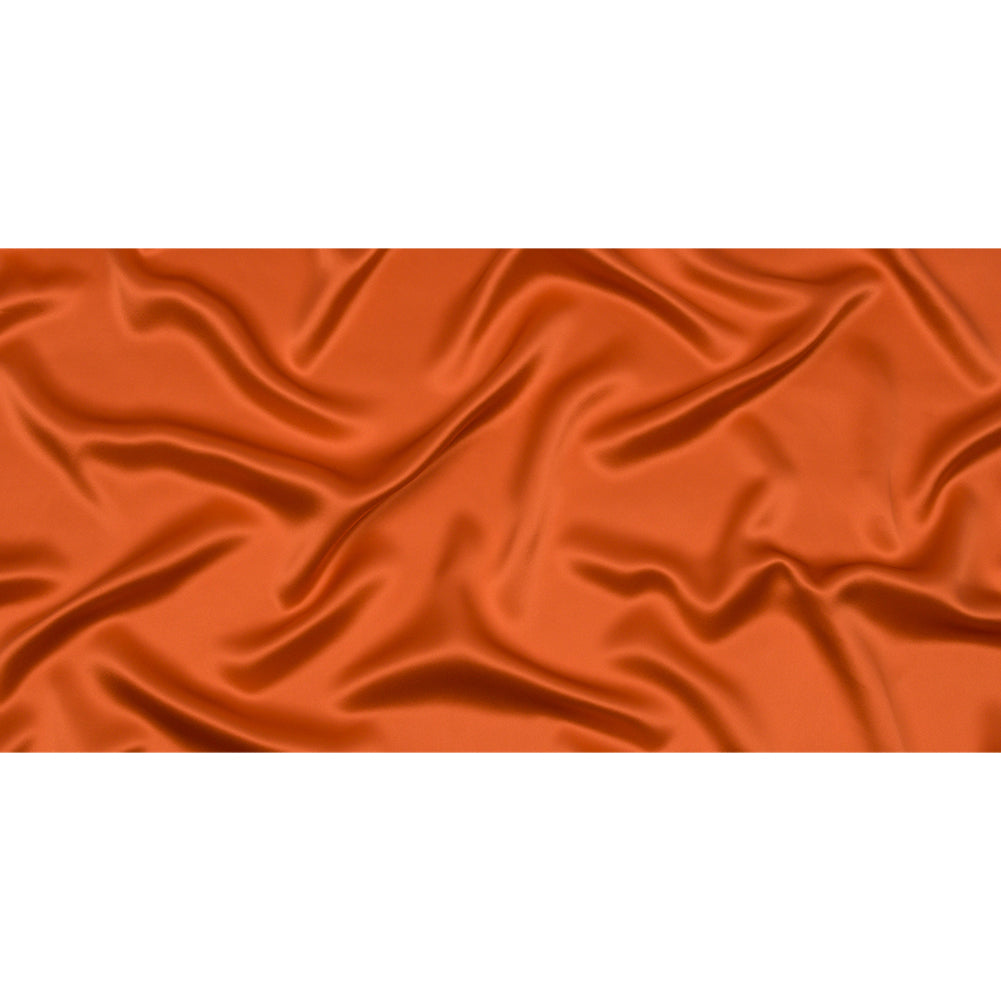 Silk Charmeuse 44" - Burnt Orange - Premium Collection - Full Silk Charmeuse 44" - Burnt Orange - Premium Collection - Full