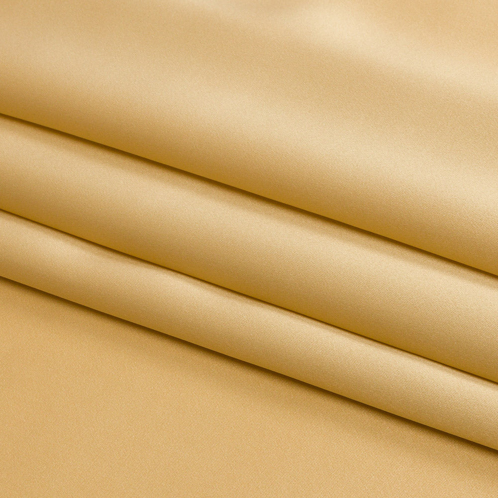 Silk Charmeuse 44" - Gold - Premium Collection - Folded Silk Charmeuse 44" - Gold - Premium Collection - Folded